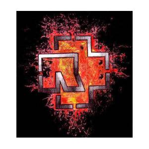 Rammstein Logo #2 Poster by Andras Stracey - Pixels