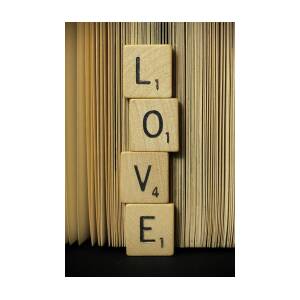 Scrabble Tiles Spell Out Love #5 Photograph by Erin Cadigan - Fine Art  America