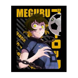 Blue Lock Anime Character Meguru Bachira Vintage Art - Blue Lock - Posters  and Art Prints