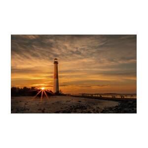Barnegat Lighthouse Sunset by Richard DeYoung Barnegat Lighthouse Sunset by Richard DeYoung