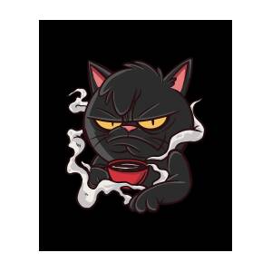 grave-fish468: dark academia cat icon coffee