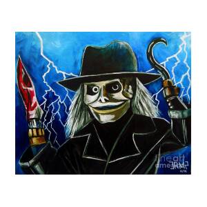 Blade Puppet master Painting by Jose Antonio Mendez - Fine Art America