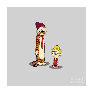 Calvin And Hobbes Digital Art by Lillian K McGinley - Fine Art America