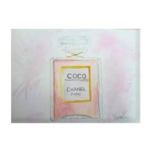 Coco Chanel Madmoiselle Painting by Laura Kisaoglu - Pixels