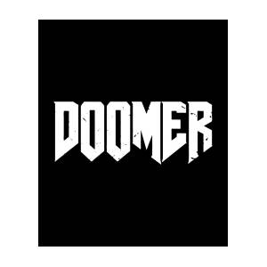 doomer girl - Doomer - Sticker