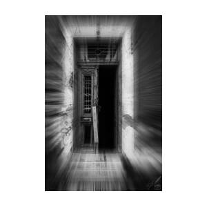 Echoes Flowing Through Haunted Door Photograph By Ic Papachristos Fine Art America