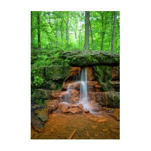 Glen Helen Nature Preserve Waterfall by Dan Sproul