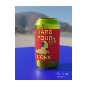 Hard pour corn