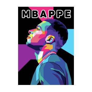 Kylian Mbappé Wpap Pop Art affiches et impressions par Siksisart