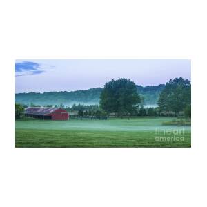 Foggy Kentucky Sunrise - Louisville Fleece Blanket by Gary Whitton - Pixels  Merch