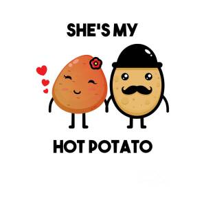 Buy Kawaii Potato Anime T-Shirt Online India | Ubuy