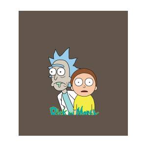 Rick Morty Rick and Morty Stunned Digital Art by Qasem Roqaya - Pixels