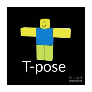 T-POSE MEME - ROBLOX 