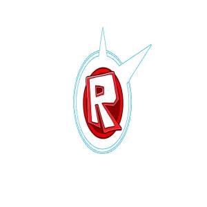 Roblox On Light Blue Top Painting By Matifreitas123 - red and blue roblox logo