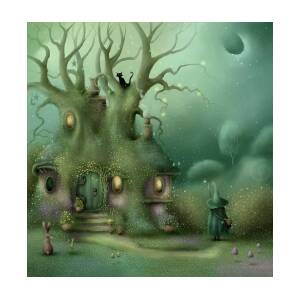 The Fairy Oak Painting by Joe Gilronan - Pixels Merch