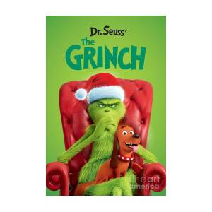 The Grinch Art Christmas Movie Poster No Frame 