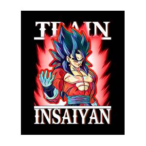 Train Insaiyan Super Saiyan 3 Goku | Sticker