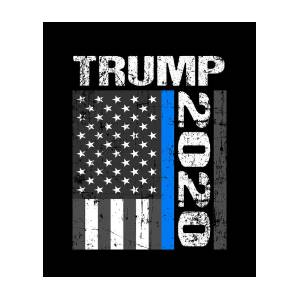 Trump Mug Police Trump 2024 Back The Blue American Flag Thin Blue