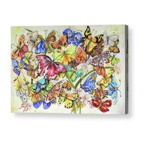 Monarch Metamorphosis and Butterfly Milkweed Art Print – Dani