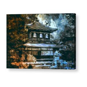 Japanese Temple. Acrylic Print by Andrzej Szczerski | Fine Art America