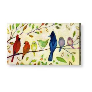 A Flock of Many Colors Acrylic Print by Jennifer Lommers A Flock of Many Colors Acrylic Print by Jennifer Lommers
