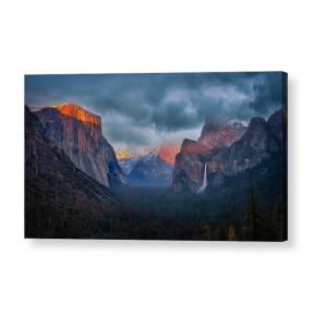 The Yin And Yang Of Yosemite Acrylic Print by Michael Zheng