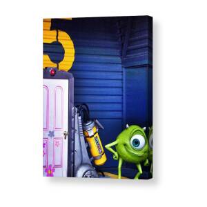Mike With Boo S Door Monsters Inc In Disneyland Paris