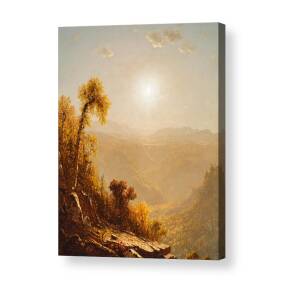 Catskill Meadows in Summer Acrylic Print by Asher Brown Durand