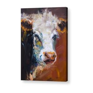 Sibling Cows Acrylic Print by Diane Whitehead