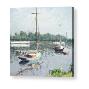The Parquet Planers Acrylic Print by Gustave Caillebotte