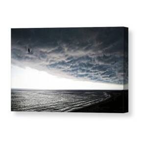 Stormy - Gray Storm Clouds By Sharon Cummings Canvas Print / Canvas Art ...