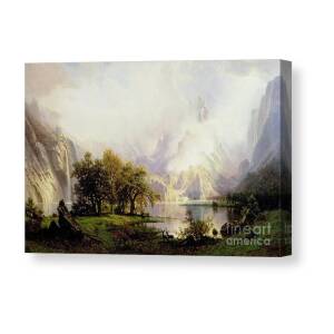 The Last of the Buffalo Canvas Print / Canvas Art by Albert Bierstadt