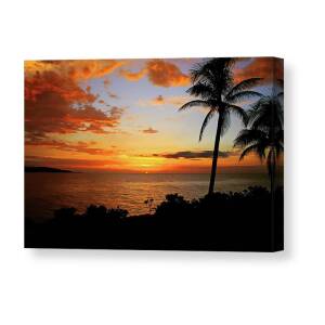 Jamaican Sunset Canvas Print / Canvas Art by Kamil Swiatek