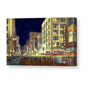 Neiman Marcus Department Store In Dallas Tx In The 1950's Canvas Print