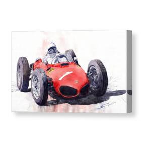 Ferrari Dino 156 1962 Canvas Print / Canvas Art by Yuriy Shevchuk
