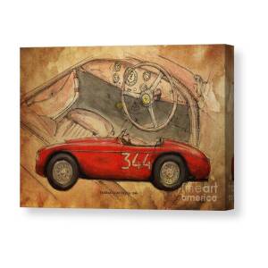 Enzo Ferrari quote - Ferrari F1 Canvas Print / Canvas Art by Drawspots ...