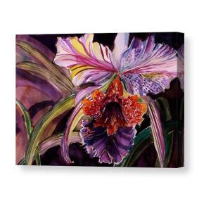 Tropical White Orchids Canvas Print / Canvas Art by Mindy Newman