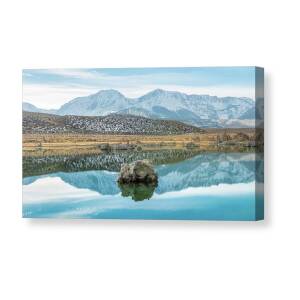 Mono Lake in Monochrome Canvas Print / Canvas Art by Joseph Smith