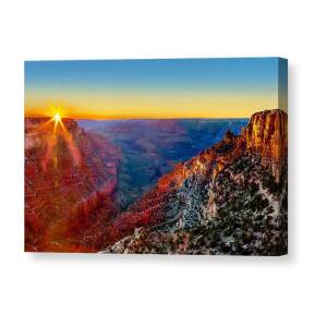 Grand Canyon Sunset Canvas Print / Canvas Art by Az Jackson