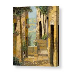 stradina a St Paul de Vence Canvas Print / Canvas Art by Guido Borelli stradina a St Paul de Vence Canvas Print / Canvas Art by Guido Borelli