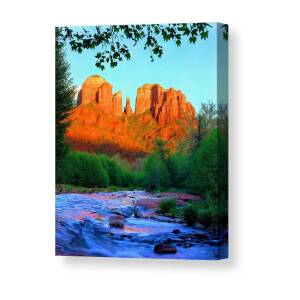 The Zion Narrows Canvas Print / Canvas Art by Frank Houck