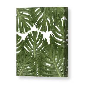 Monstera Leaf Pattern 1 - Tropical Leaf Pattern - Dark Green - Tropical ...