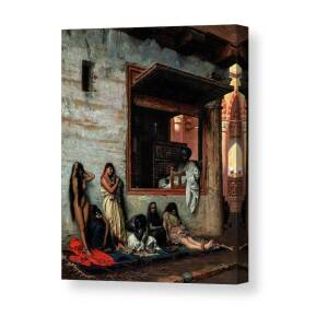 Gerome Slave Market Women Painting XL Canvas Art Print 