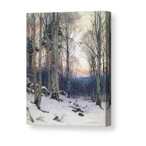 Twilight in the Wilderness Canvas Print / Canvas Art by Frederic Edwin ...