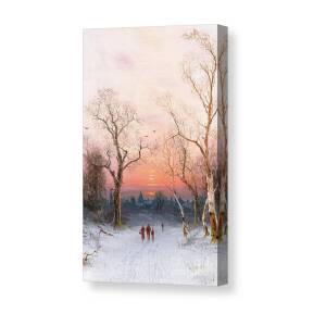 Frost Canvas Print / Canvas Art by Claude Monet
