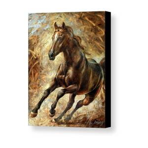 Horse1 Canvas Print / Canvas Art by Arthur Braginsky