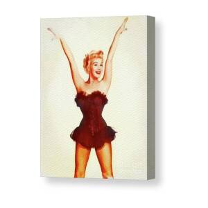 Betty Hutton, Hollywood Legend Canvas Print / Canvas Art by Esoterica ...