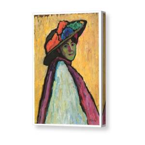 Portrait of Estelle Musson de Gas Canvas Print / Canvas Art by Edgar Degas