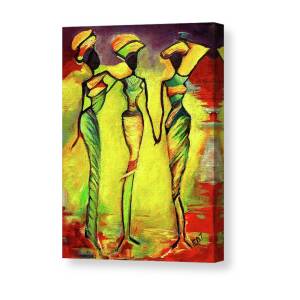 African Queens Canvas Print / Canvas Art by Evon Du Toit