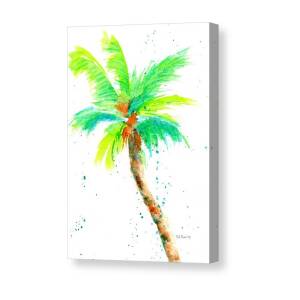 Sunlit Palm Fronds Canvas Print / Canvas Art by Carlin Blahnik ...